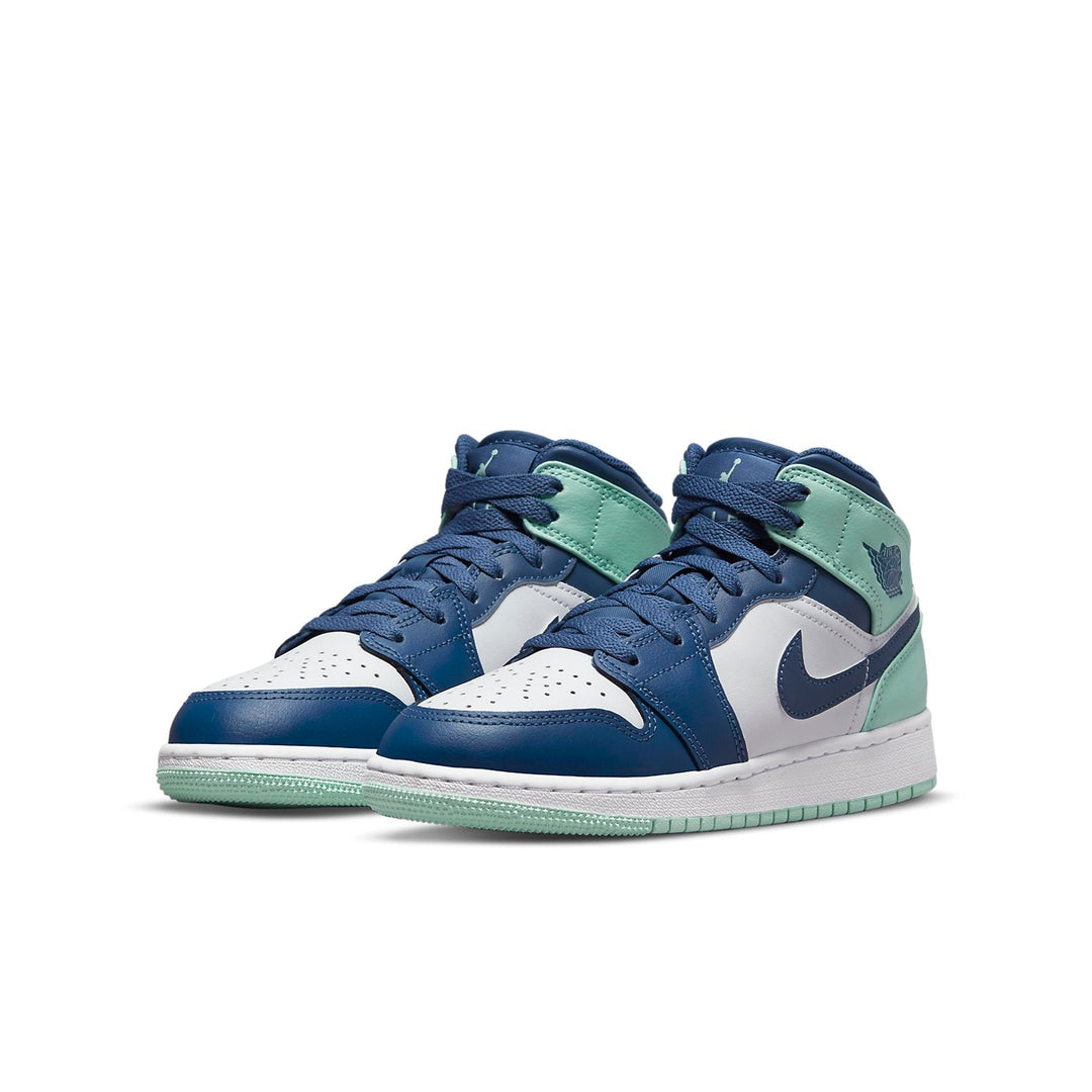 AIR JORDAN 1 MID BLUE MINT GS