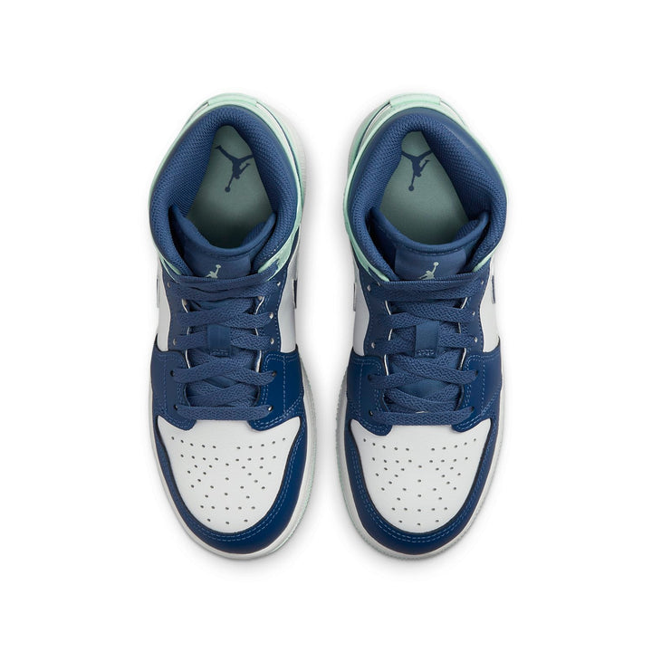 AIR JORDAN 1 MID BLUE MINT GS