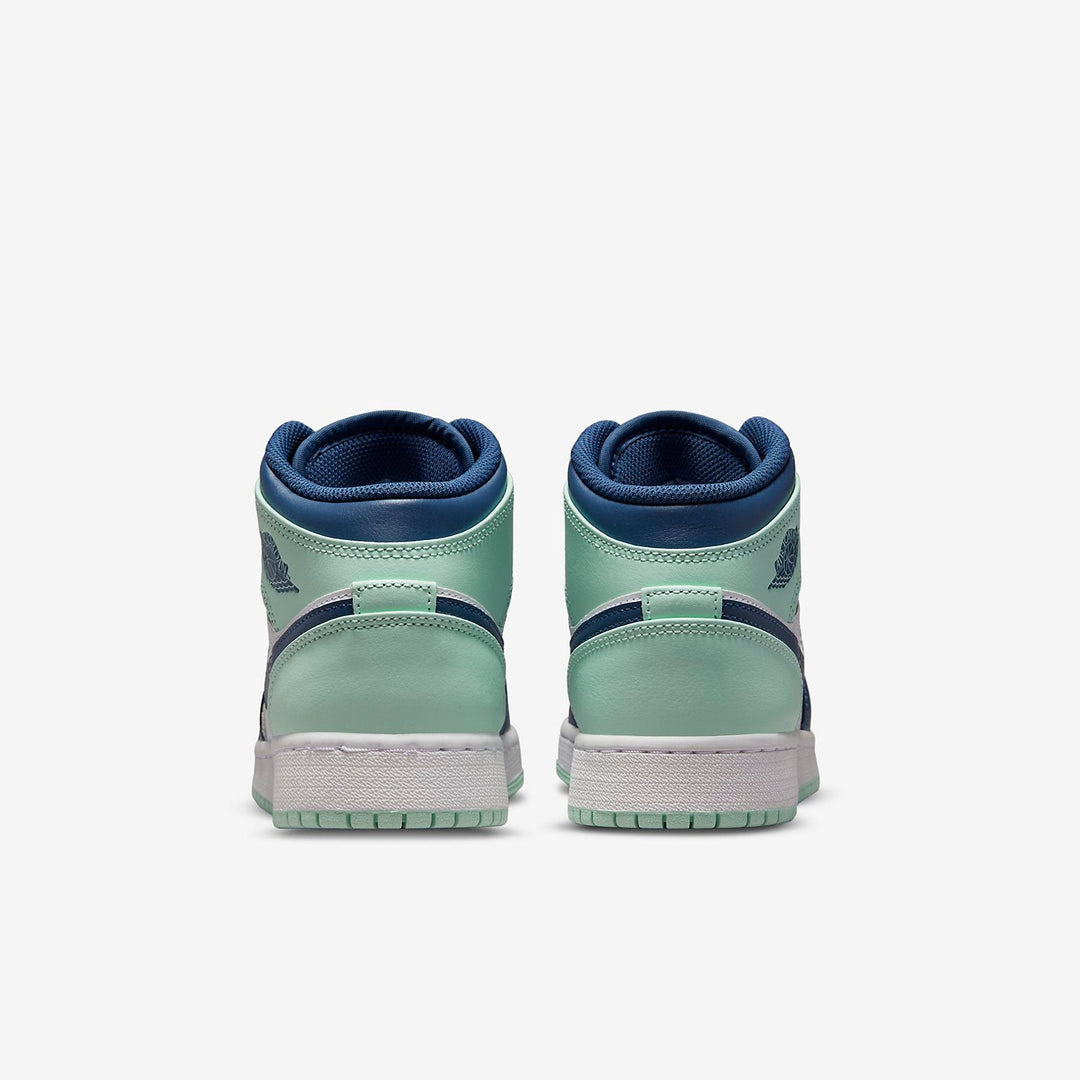 AIR JORDAN 1 MID BLUE MINT GS