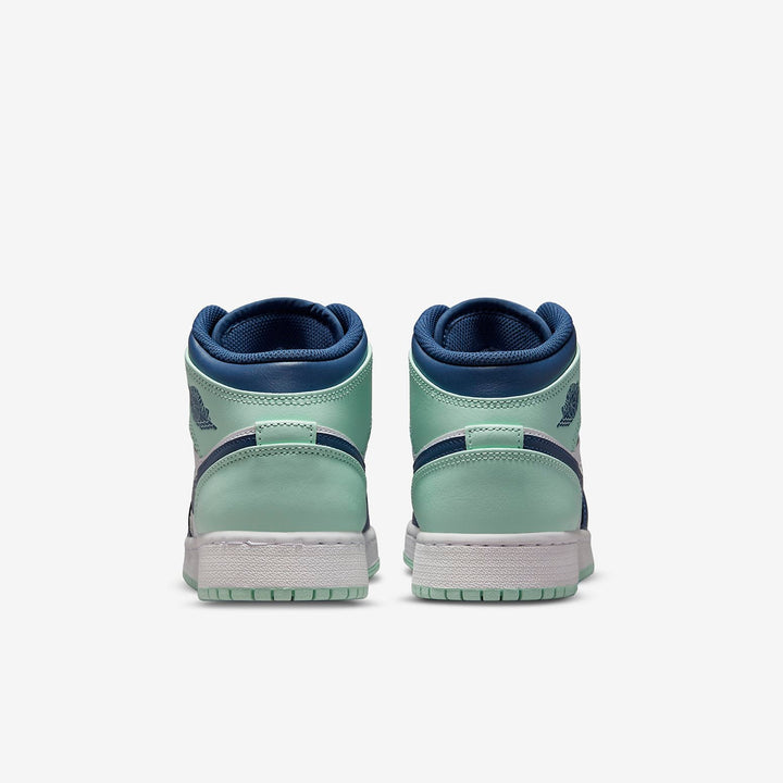 AIR JORDAN 1 MID BLUE MINT GS