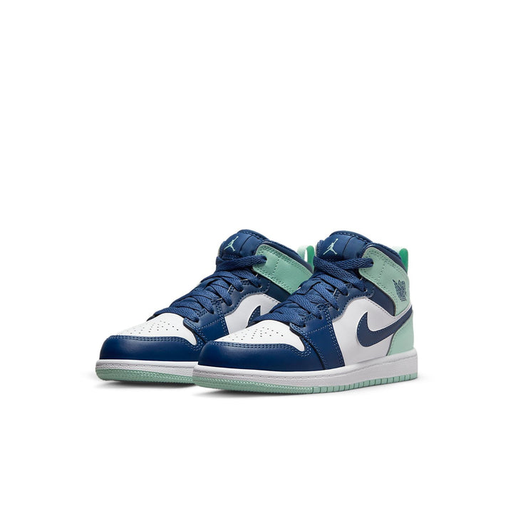 AIR JORDAN 1 MID BLUE MINT PS