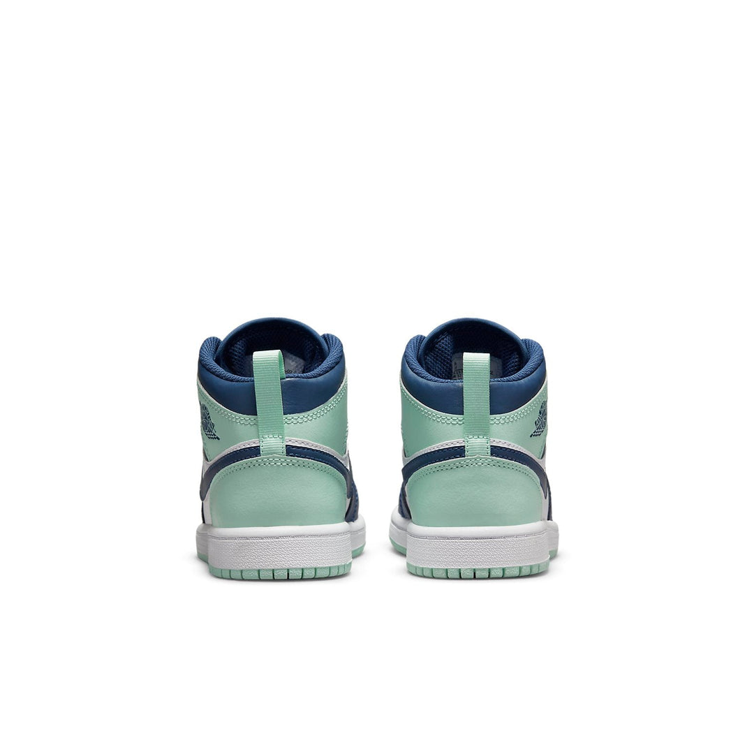 AIR JORDAN 1 MID BLUE MINT PS