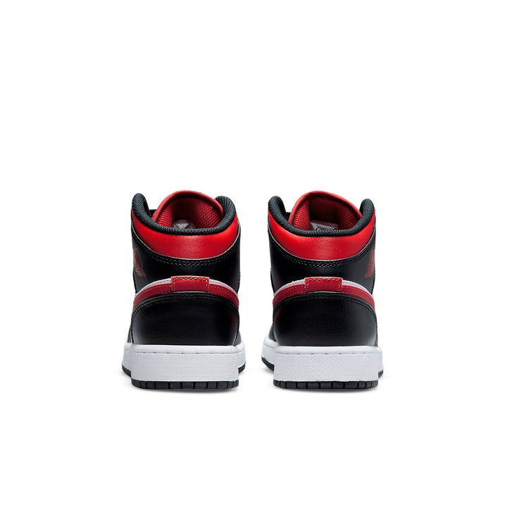AIR JORDAN 1 MID BRED TOE WHITE GS
