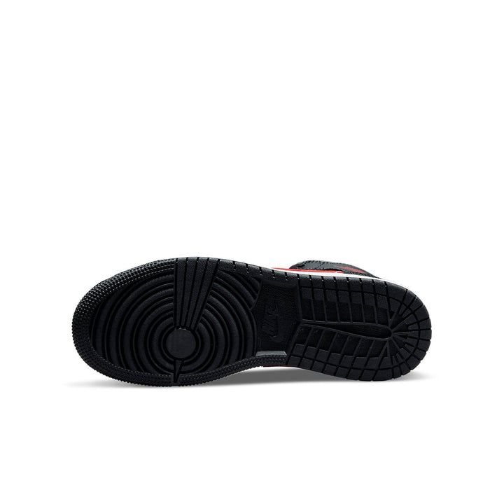 AIR JORDAN 1 MID BRED TOE WHITE GS