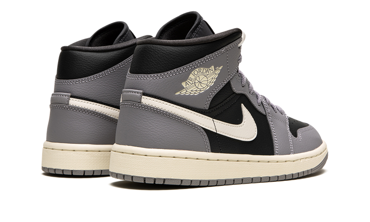 AIR JORDAN 1 MID CEMENT GREY WOMENS