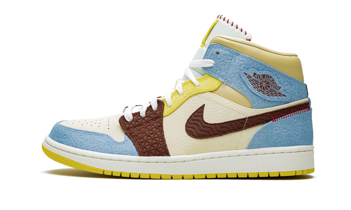 AIR JORDAN 1 MID CHATEAU ROUGE FEARLESS