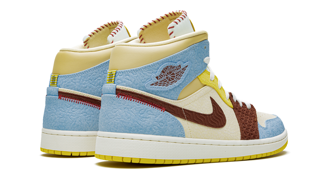 AIR JORDAN 1 MID CHATEAU ROUGE FEARLESS