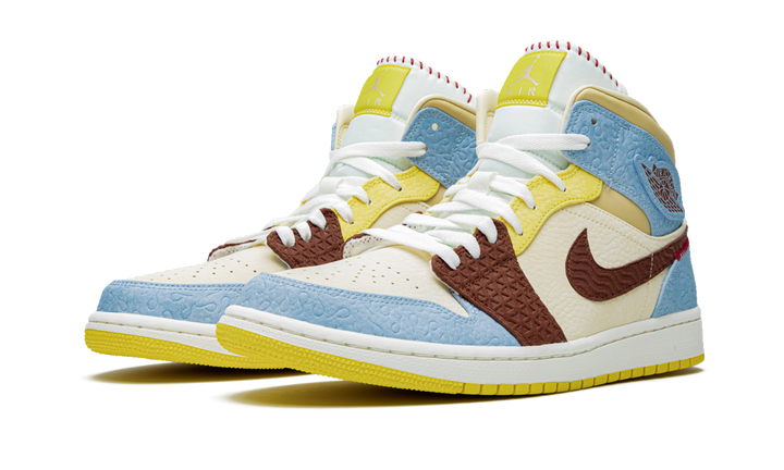 AIR JORDAN 1 MID CHATEAU ROUGE FEARLESS
