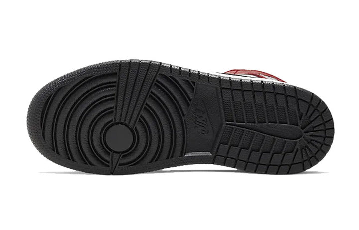 AIR JORDAN 1 MID CHICAGO BLACK TOE PS