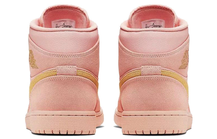 AIR JORDAN 1 MID CORAL GOLD