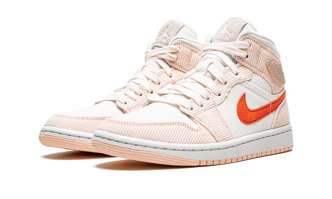 AIR JORDAN 1 MID CORDUROY SAIL WOMENS