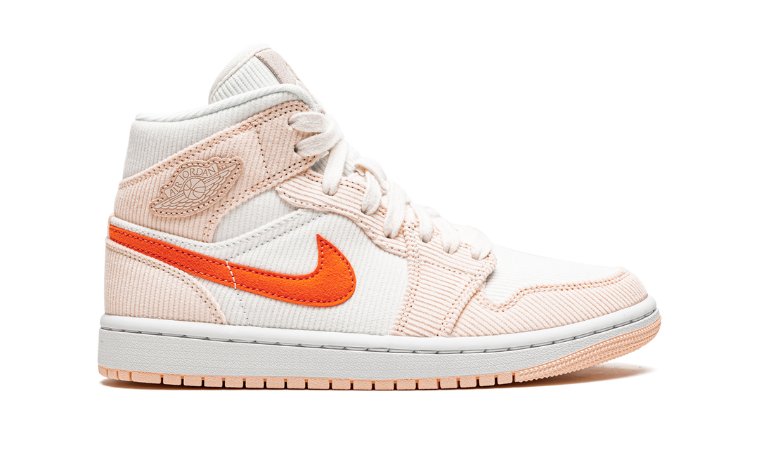 AIR JORDAN 1 MID CORDUROY SAIL WOMENS