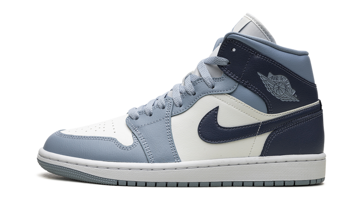 AIR JORDAN 1 MID DIFFUSED BLUE WOMENS