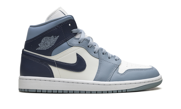 AIR JORDAN 1 MID DIFFUSED BLUE WOMENS