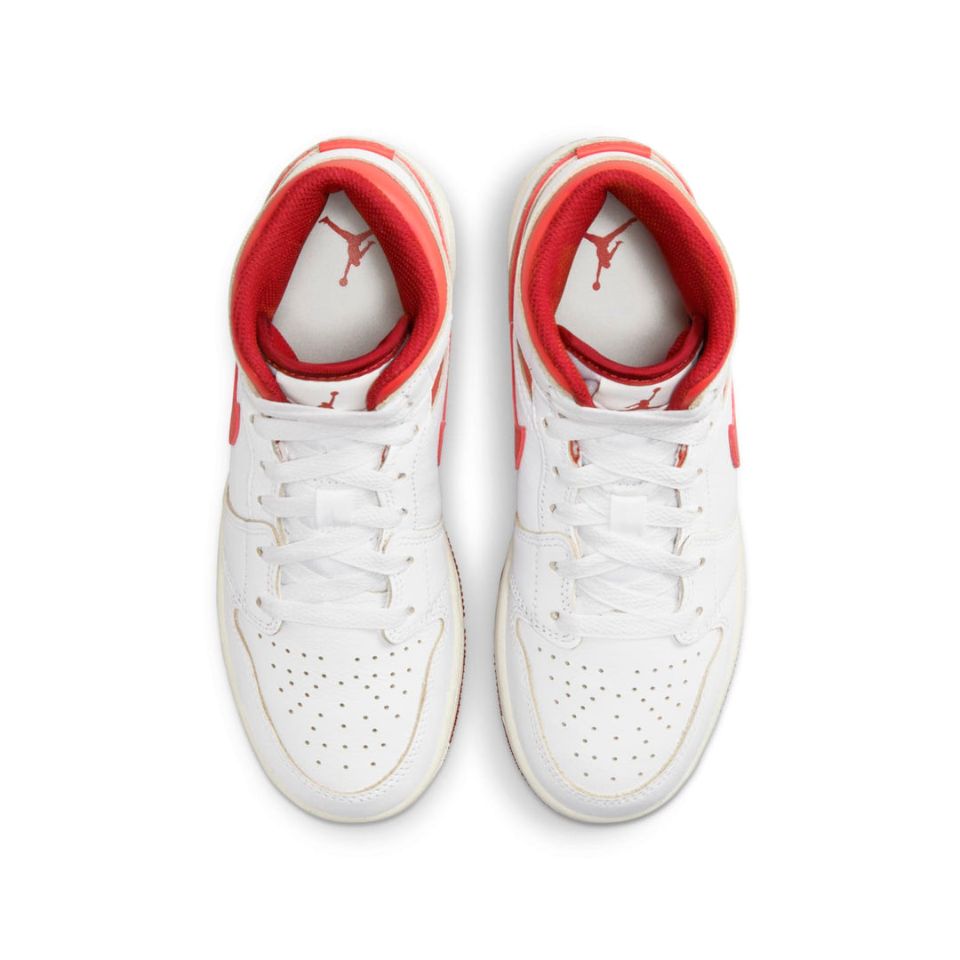 AIR JORDAN 1 MID DUNE RED GS — Stock 