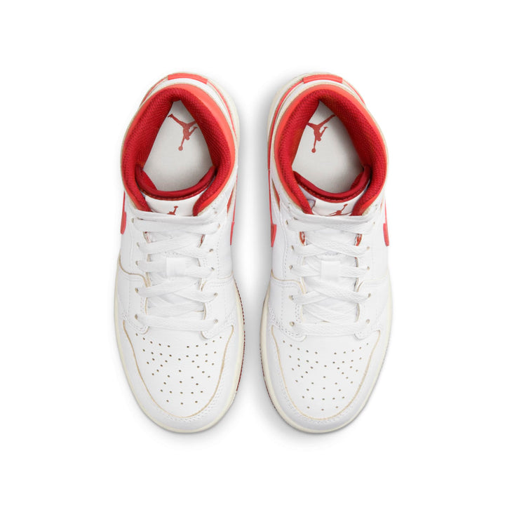 AIR JORDAN 1 MID DUNE RED GS — Stock 