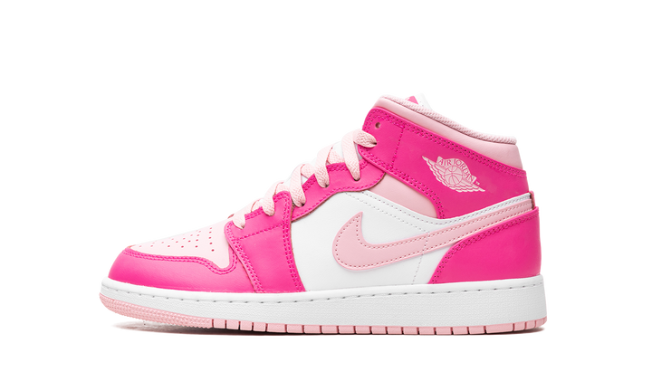 AIR JORDAN 1 MID FIERCE PINK GS