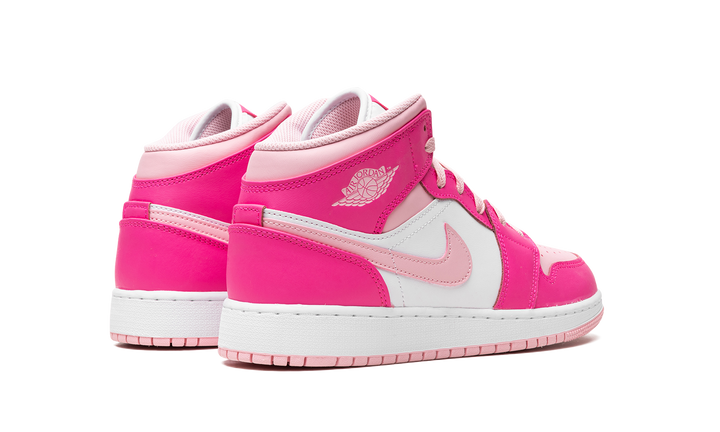 AIR JORDAN 1 MID FIERCE PINK GS