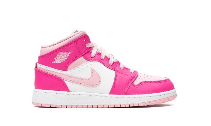AIR JORDAN 1 MID FIERCE PINK GS