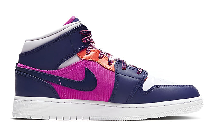 AIR JORDAN 1 MID FIRE PINK GS