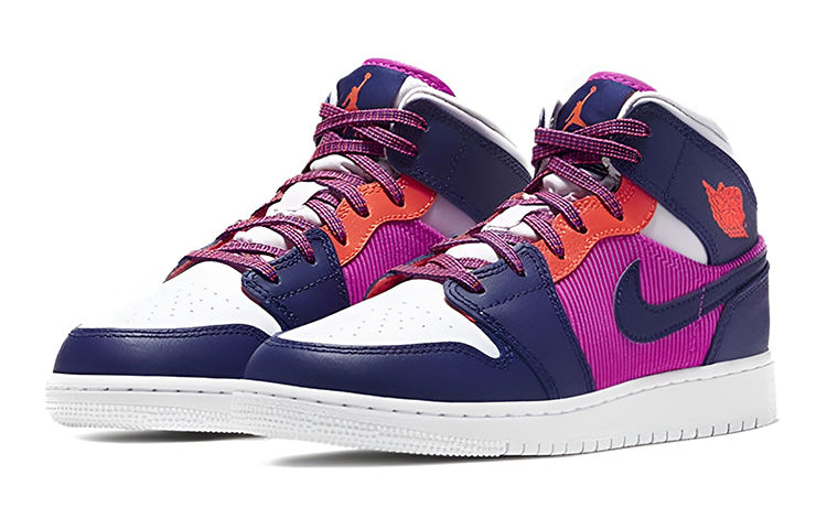 AIR JORDAN 1 MID FIRE PINK GS