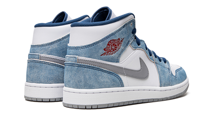 AIR JORDAN 1 MID FRENCH BLUE FIRE RED