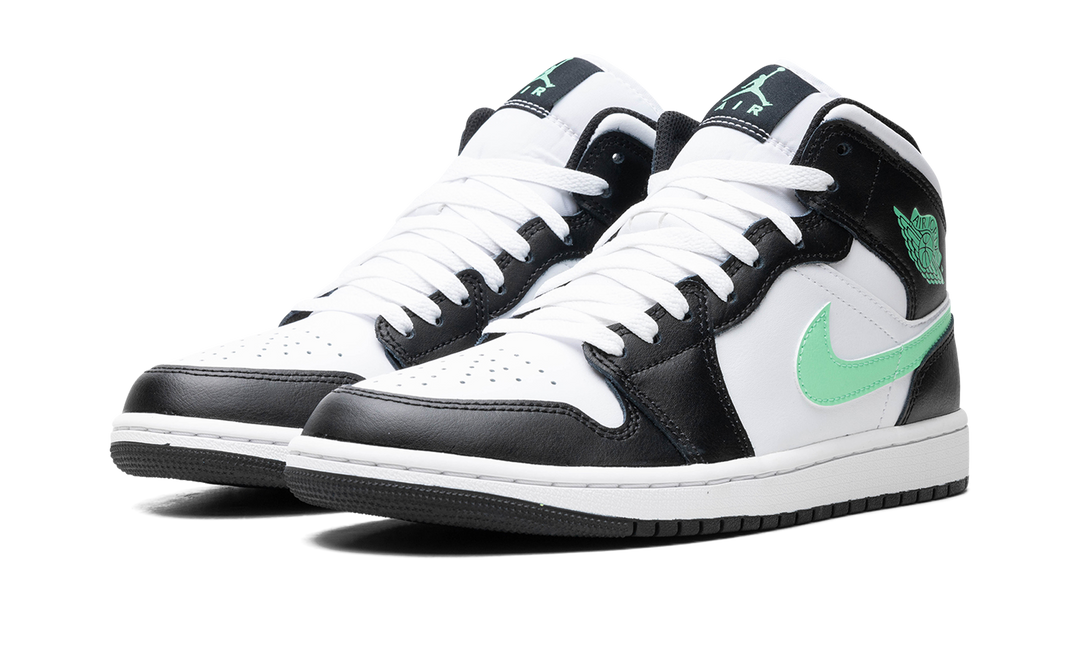 AIR JORDAN 1 MID GREEN GLOW