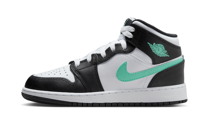 AIR JORDAN 1 MID GREEN GLOW GS