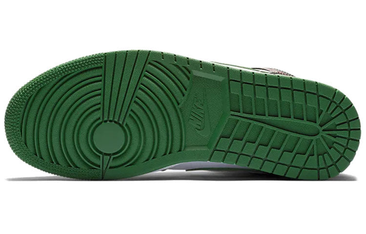 AIR JORDAN 1 MID GREEN TOE