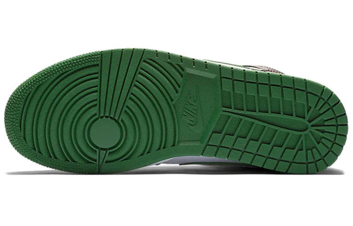 AIR JORDAN 1 MID GREEN TOE