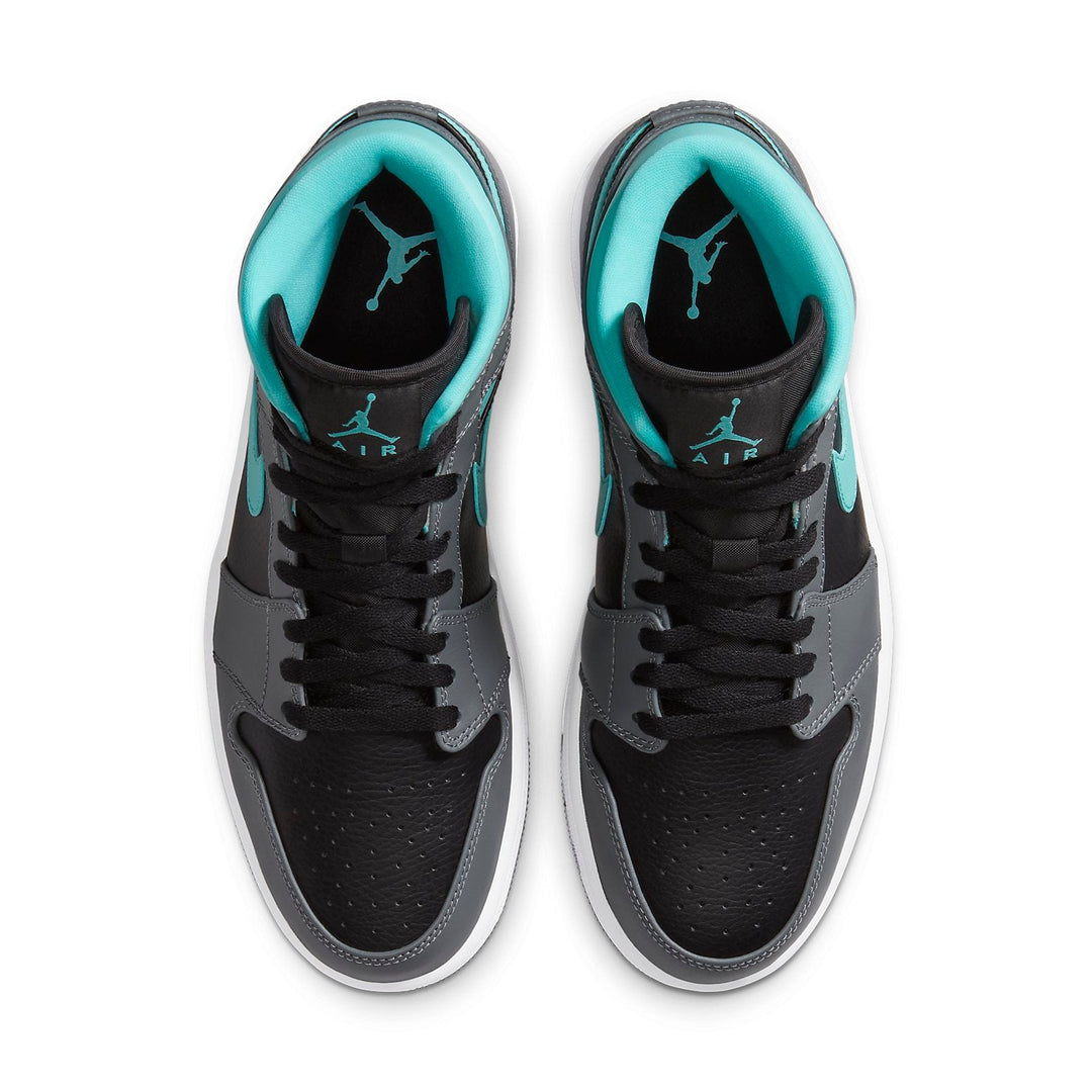 AIR JORDAN 1 MID GREY AQUA