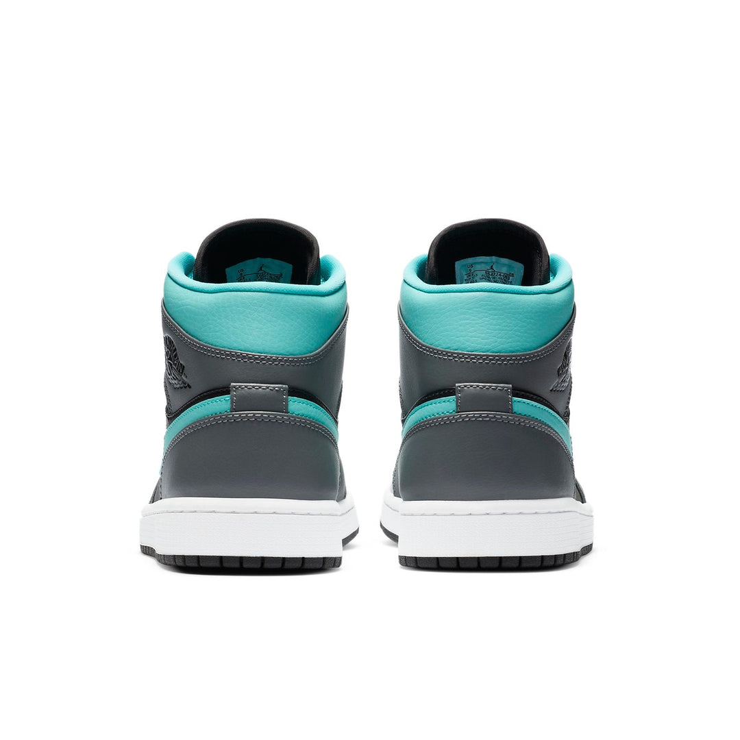 AIR JORDAN 1 MID GREY AQUA