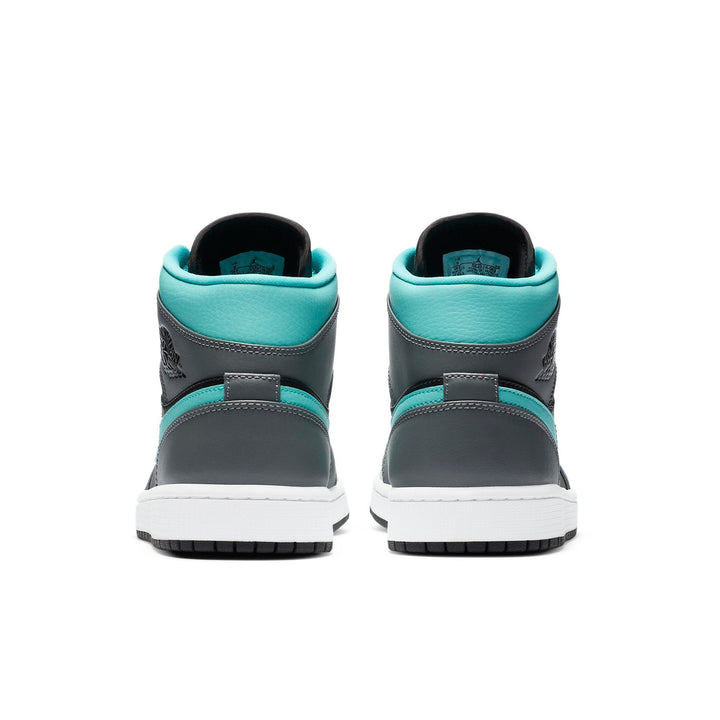 AIR JORDAN 1 MID GREY AQUA