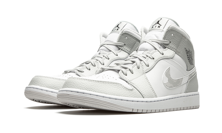 AIR JORDAN 1 MID GREY CAMO