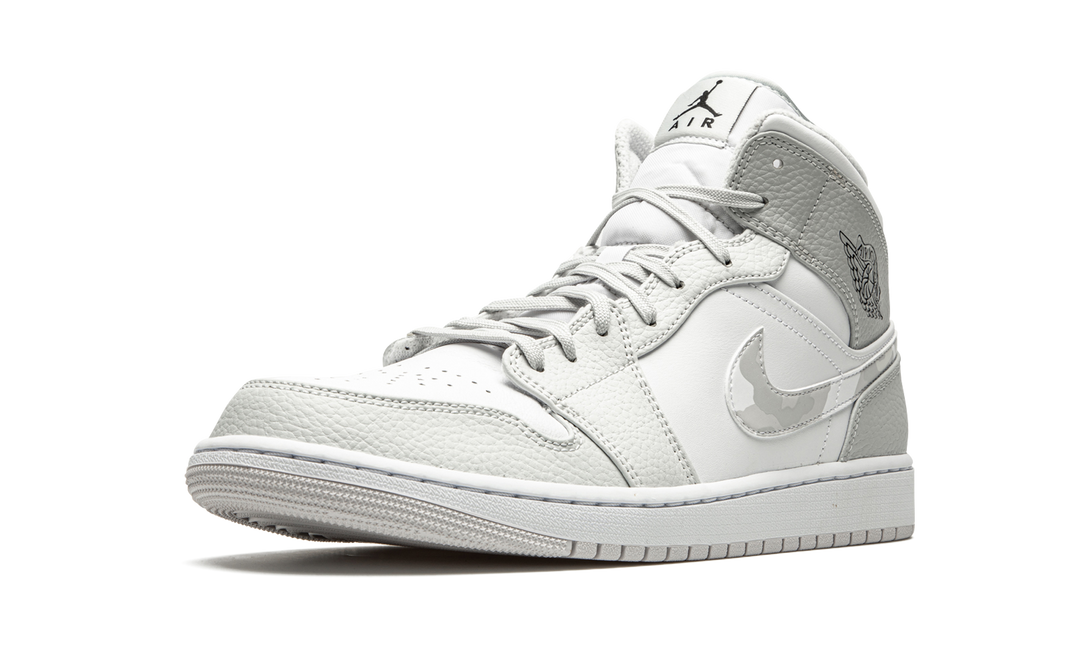 AIR JORDAN 1 MID GREY CAMO
