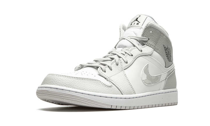 AIR JORDAN 1 MID GREY CAMO