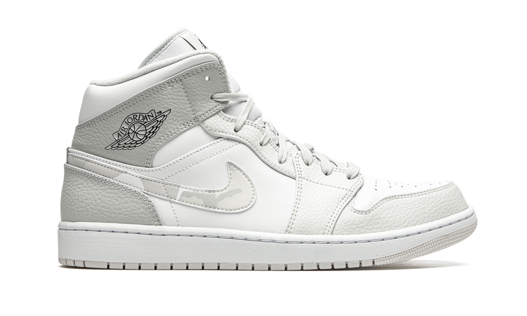 AIR JORDAN 1 MID GREY CAMO