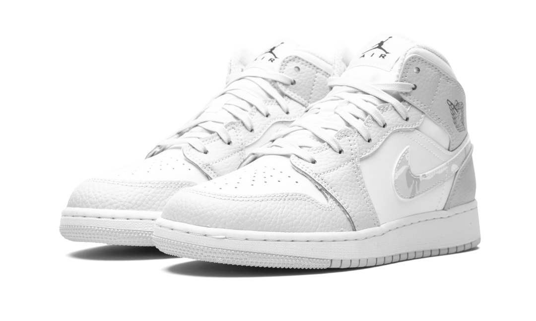 AIR JORDAN 1 MID GREY CAMO GS