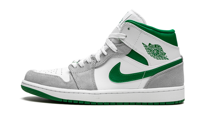 AIR JORDAN 1 MID GREY GREEN