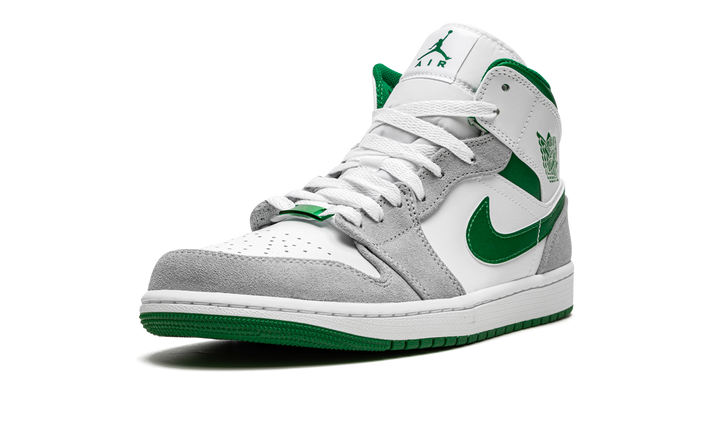 AIR JORDAN 1 MID GREY GREEN