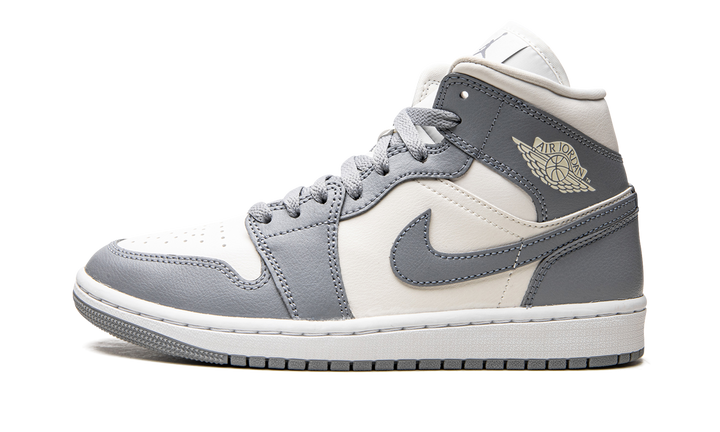 AIR JORDAN 1 MID GREY SAIL WOMENS