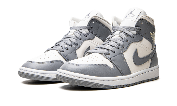 AIR JORDAN 1 MID GREY SAIL WOMENS
