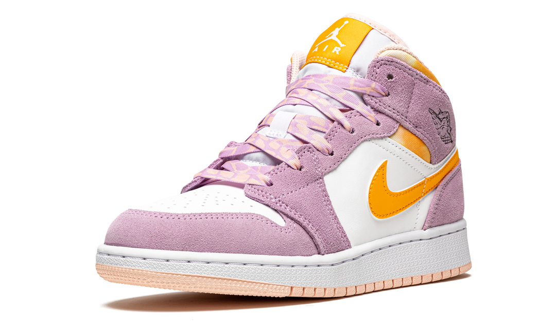 AIR JORDAN 1 MID GS ARCTIC PINK