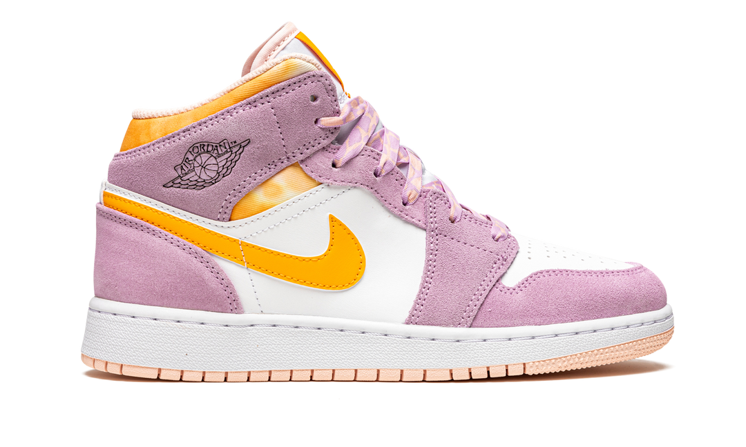 AIR JORDAN 1 MID GS ARCTIC PINK