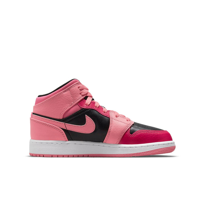 AIR JORDAN 1 MID GS CORAL CHALK