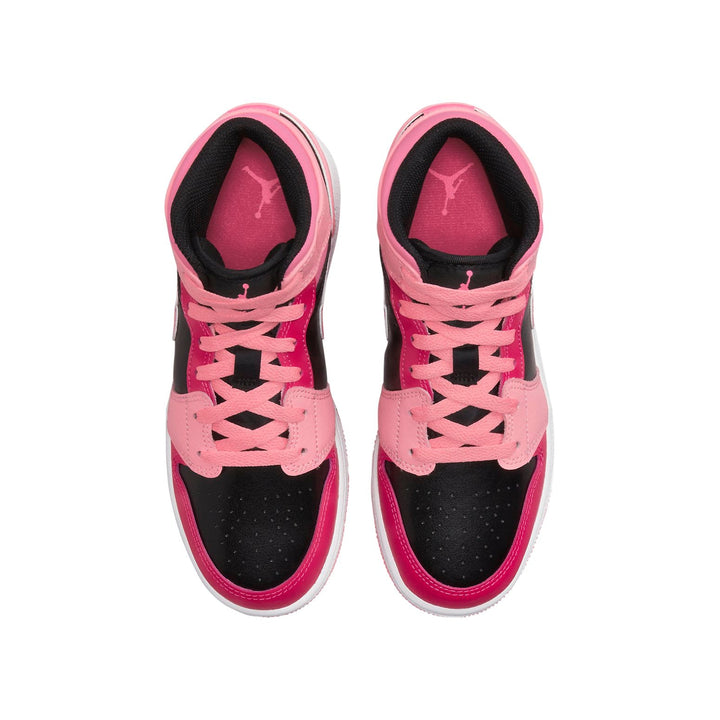 AIR JORDAN 1 MID GS CORAL CHALK