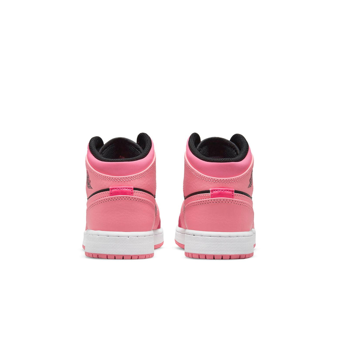 AIR JORDAN 1 MID GS CORAL CHALK