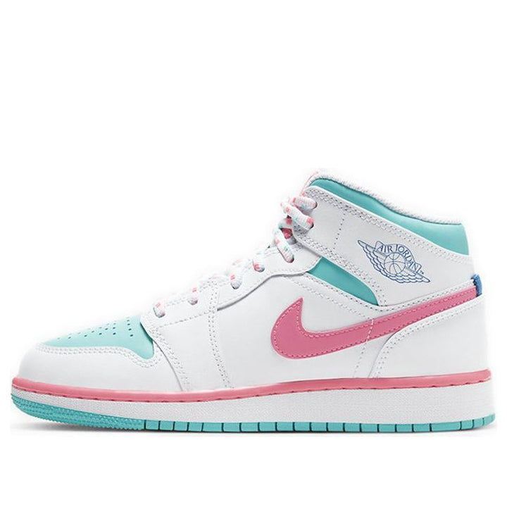 AIR JORDAN 1 MID GS DIGITAL PINK