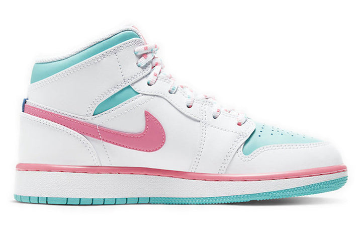 AIR JORDAN 1 MID GS DIGITAL PINK