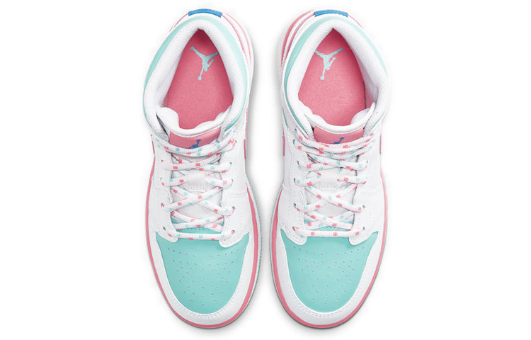 AIR JORDAN 1 MID GS DIGITAL PINK